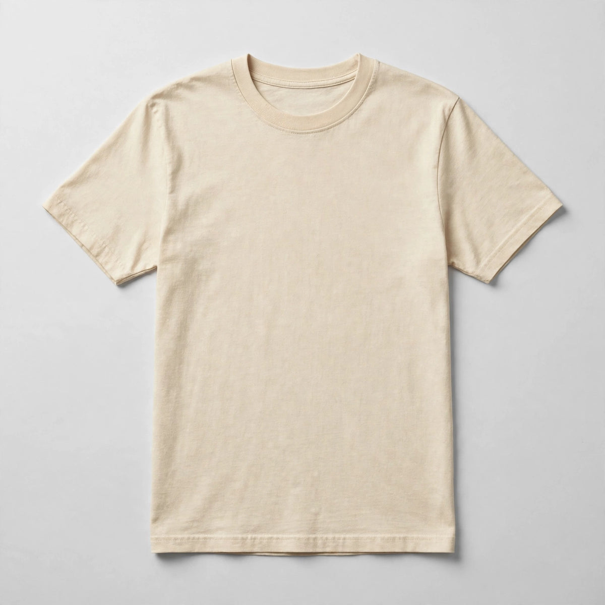 Cotton T-shirt - Cream