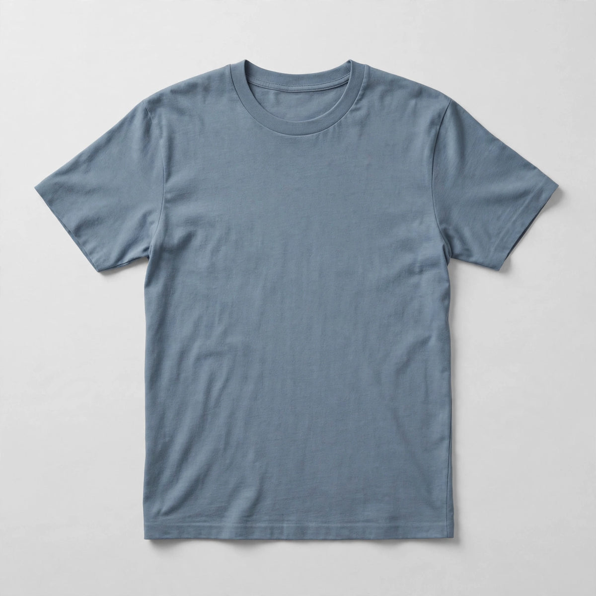 Cotton T-shirt - Haze Blue