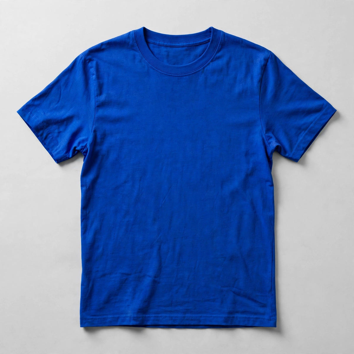 Cotton T-shirt - Klein Blue