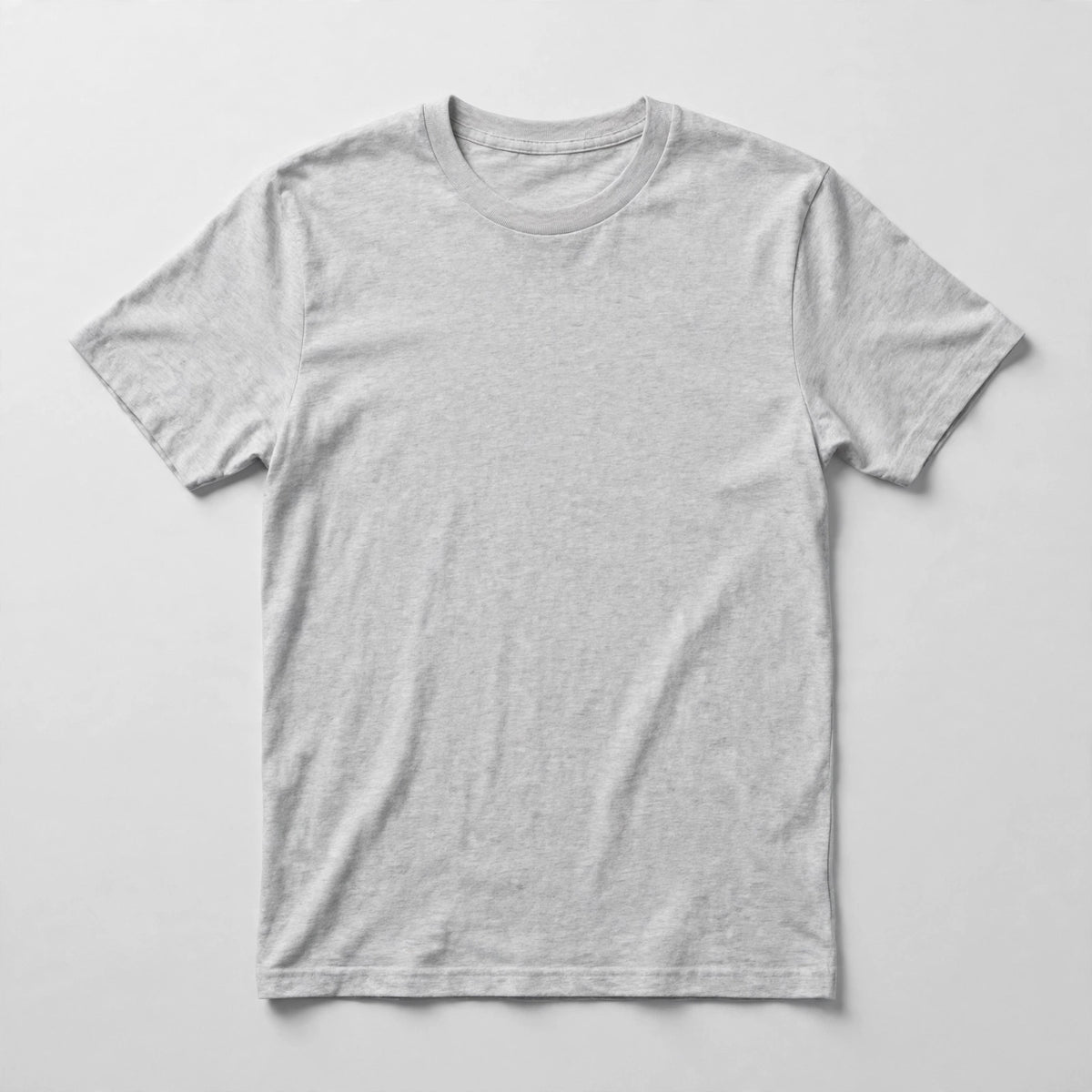 Cotton T-shirt - Light Gray
