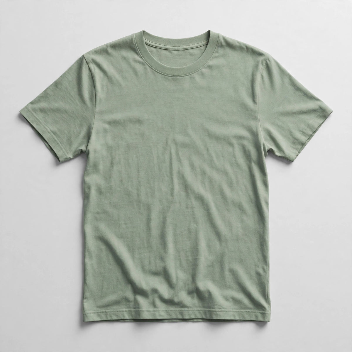 Cotton T-shirt - Sage Green